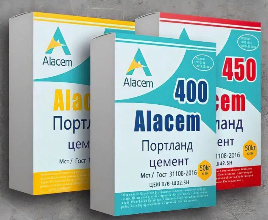 Тарированный цемент для ЖБИ, газоблоков и сухих смесей